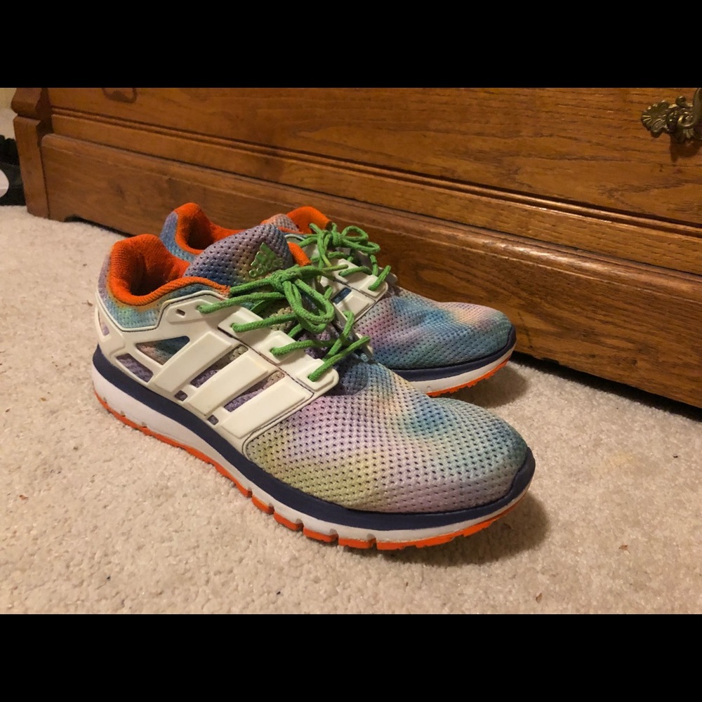 Custom Tie-Dye Adidas Sneakers
